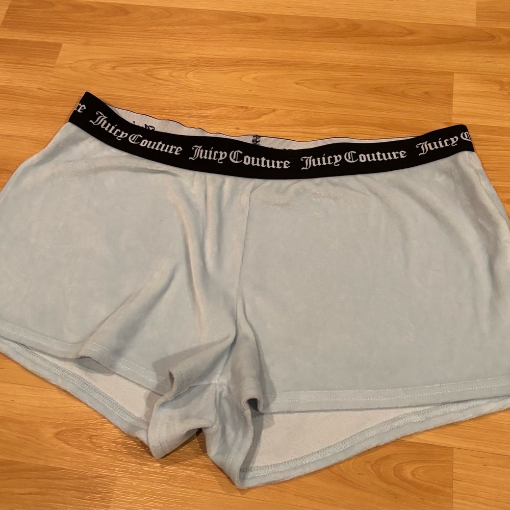 Juicy Couture Women's Light Blue‎ Sleep Shorts